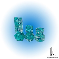 SET OF 7 DICE: ARCTIC BLAST